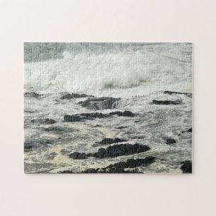 Thor's Well, Cape Perpetua, Oregon Coast Jigsaw Puzzle