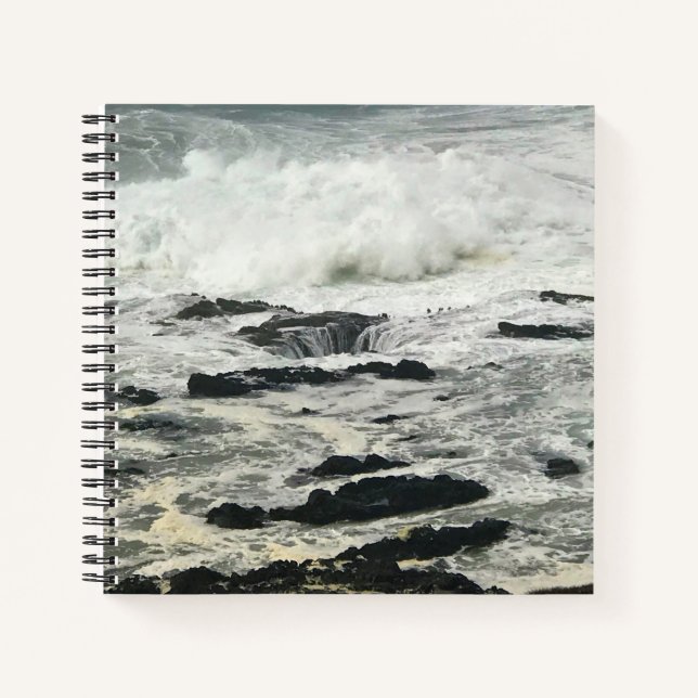 Thor's Well, Cape Perpetua, Oregon Coast Notebook (Front)