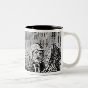 Those comets they always predict great Two-Tone coffee mug