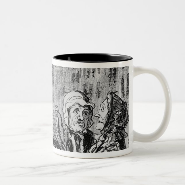 Those comets they always predict great Two-Tone coffee mug (Right)