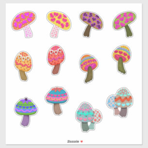 Those Cute Little Felt Look Mushrooms 