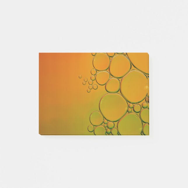 those orange bubbles post-it notes (Front)