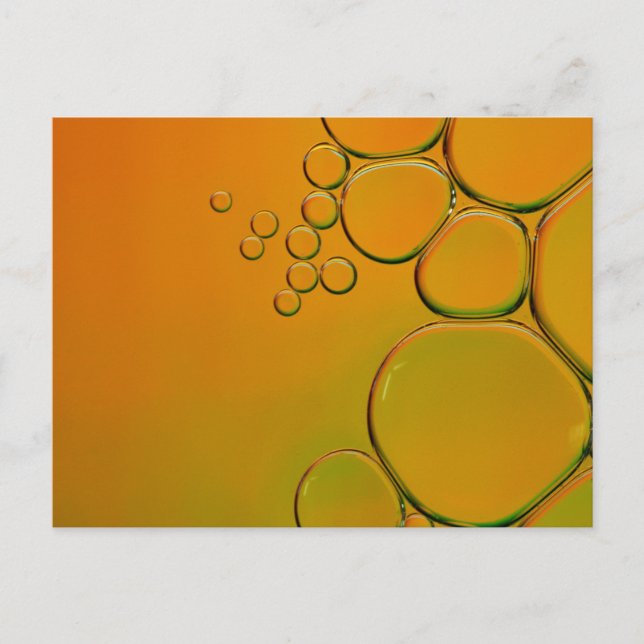 those orange bubbles postcard (Front)