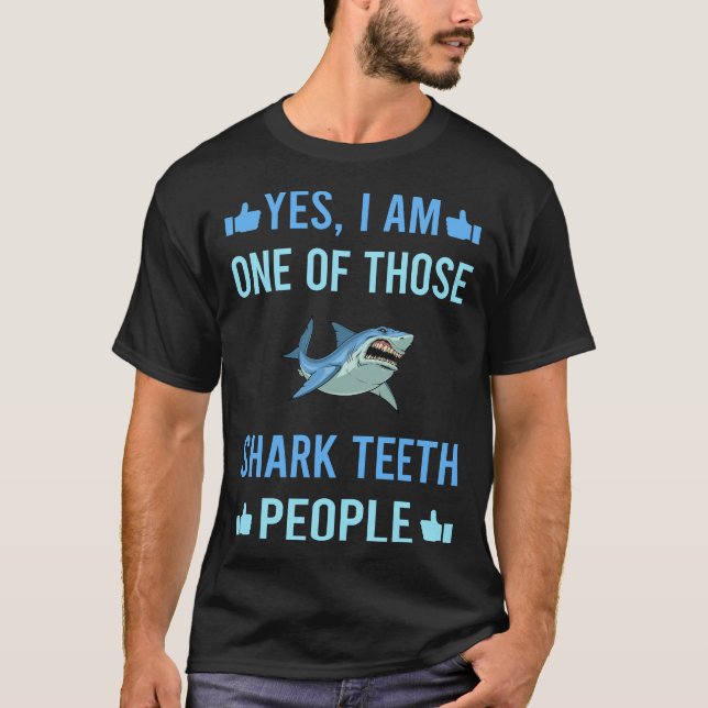Those People Shark Teeth T-Shirt (Front)