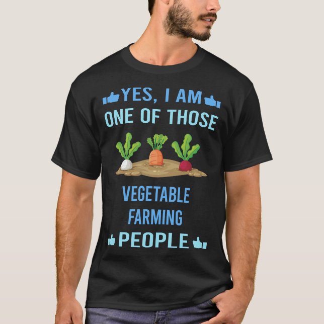 Those People Vegetable Farming T-Shirt (Front)