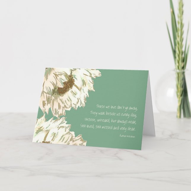 Those we love card (Front)