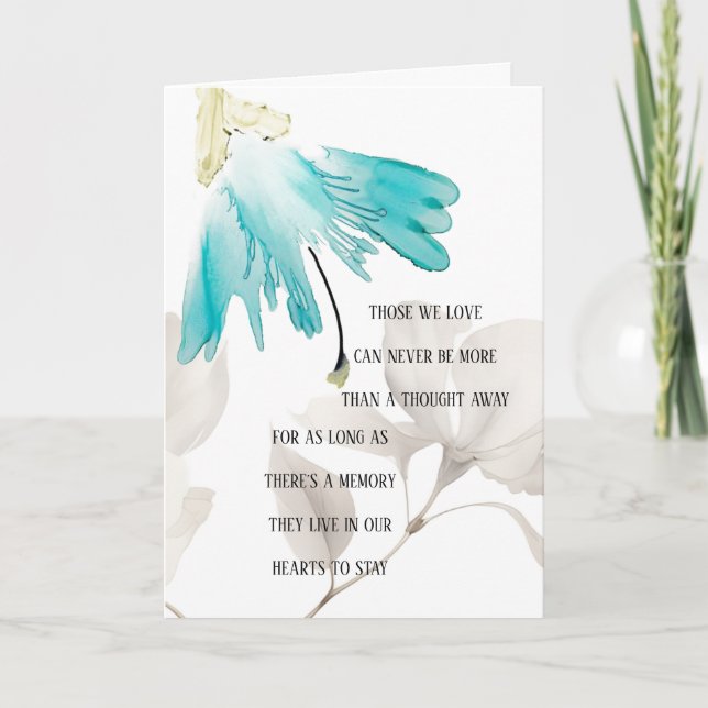 Those We Love Note Card (Front)