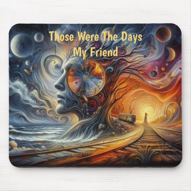 Those Were the Days My Friend Mouse Mat (Front)