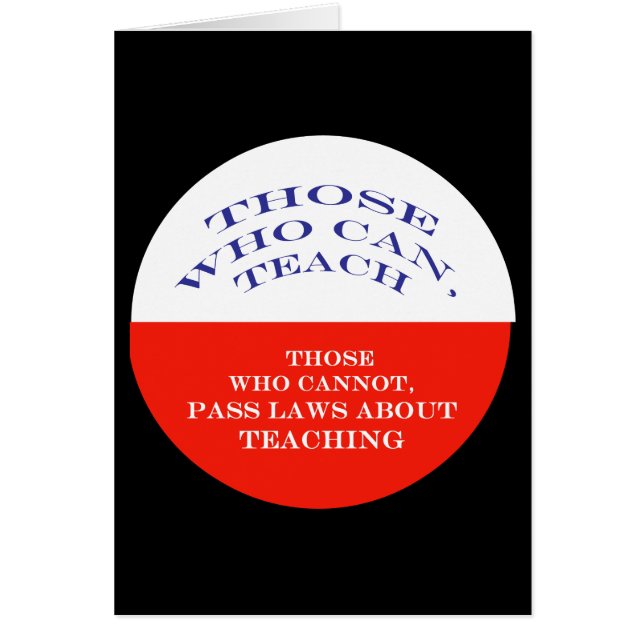 Those Who Can (Front)