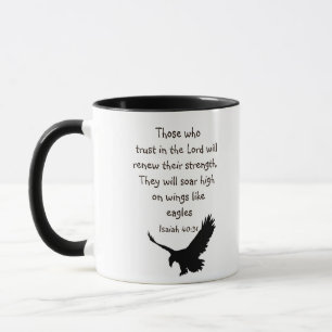 Those who trust in the Lord Scripture Inspiration Mug