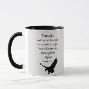 Those who trust in the Lord Scripture Inspiration Mug