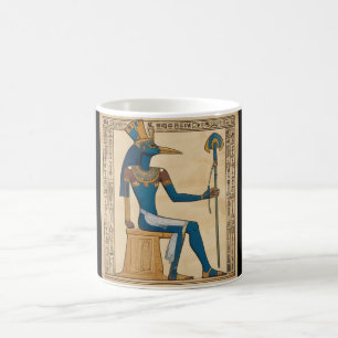 Thoth, Egyptian God. Emerald Tablets.  Coffee Mug