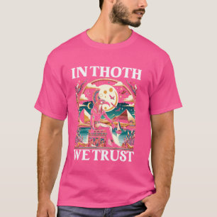 Thoth Egyptian Mythology Diety Ibis Ancient Egypt T-Shirt