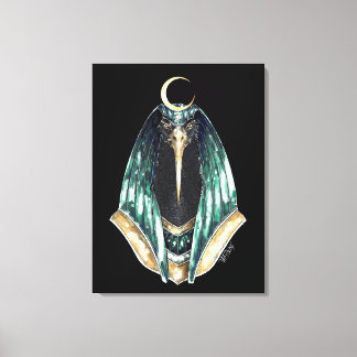 Thoth God of Wisdom  Canvas Print