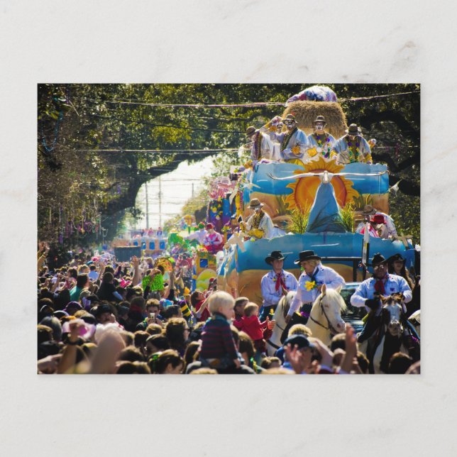 Thoth Mardi Gras Postcard (Front)