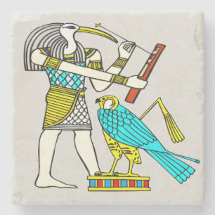 Thoth Traditional Egyptian Stone Coaster