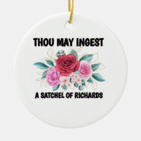 Thou may ingest a satchel of Richard