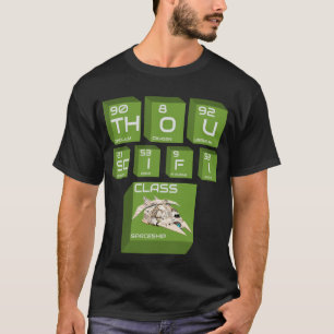 THOU SCI-FI Spaceship  T-Shirt