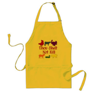 Thou Shalt Not Kill Standard Apron