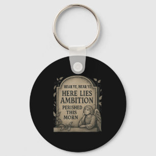 Thou Shalt Not Slack_ A Medieval Guide To Producti Key Ring