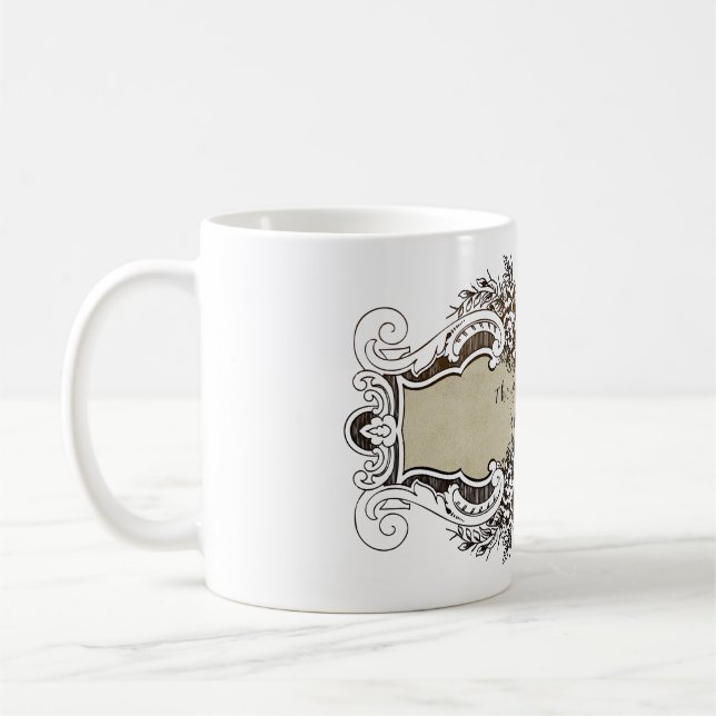 Though Lovers Be Lost - Dylan Thomas Coffee Mug (Left)