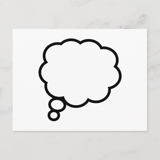 Thought Bubble Postcard (Front)