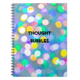 Thought Bubbles Journal Notebook Lists
