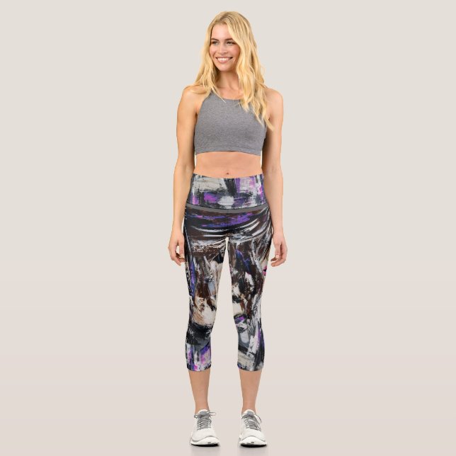 Thought Capri Leggings (Front)