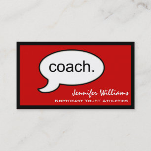 Thought Cloud Coach Business Card