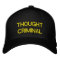 Thought Criminal Black Baseball Cap