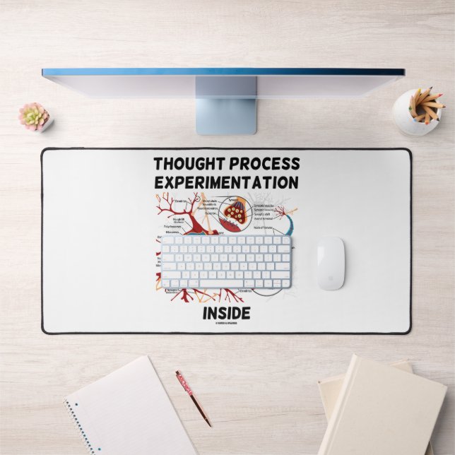 Thought Process Experimentation Inside Neuron Desk Mat (Office 1)