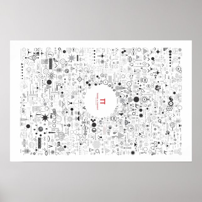 Thought Theory Poster : Pi (Front)
