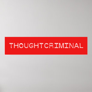 THOUGHTCRIMINAL POSTER