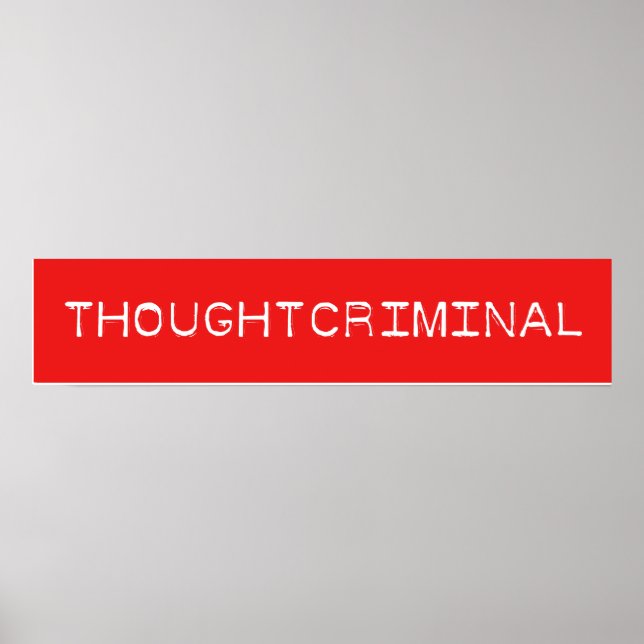 THOUGHTCRIMINAL POSTER (Front)