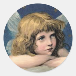 THOUGHTFUL ANGEL PAPER PRODUCTS CLASSIC ROUND STICKER