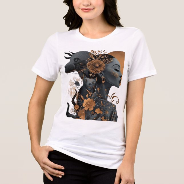  Thoughtful Art Tee I  Art Graphic Shirt (Front)