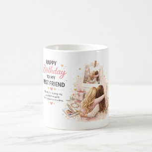 Thoughtful Birthday Gift for Bestie Coffee Mug