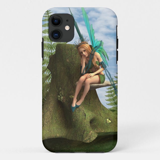 Thoughtful Fairy Case-Mate iPhone Case (Back)