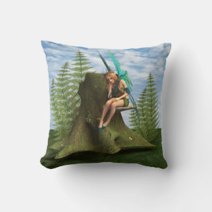 Thoughtful Fairy Cushion