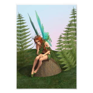 Thoughtful Fairy Photo Print
