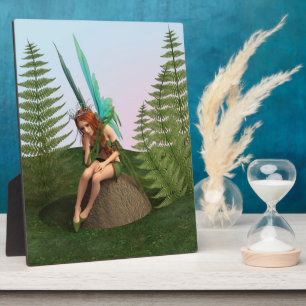 Thoughtful Fairy Plaque