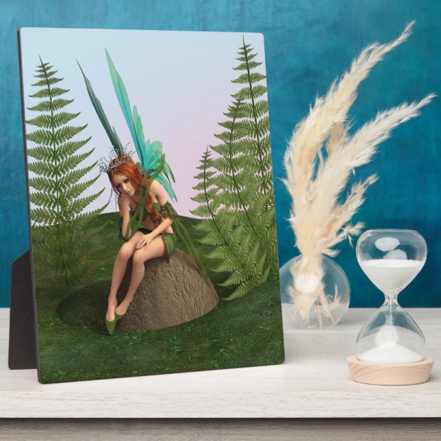 Thoughtful Fairy Plaque (Side)