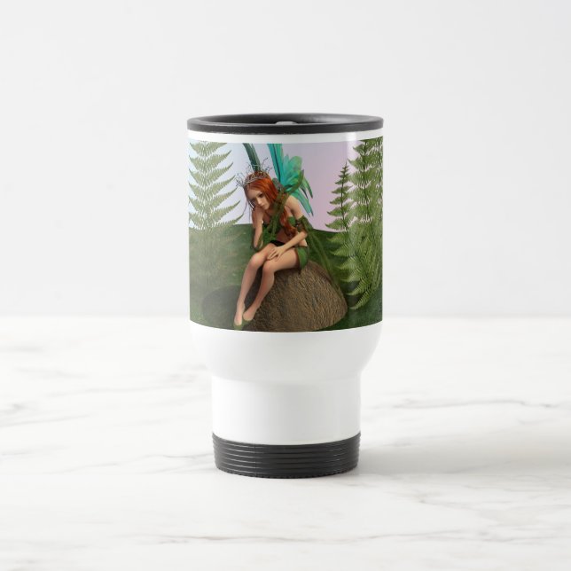 Thoughtful Fairy Travel Mug (Center)