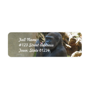 Thoughtful Gorilla Mailing Labels