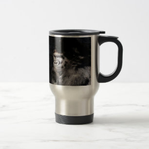 Thoughtful  Gorilla Travel Mug