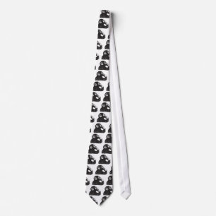 Thoughtful Monkey Tie