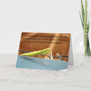 Thoughts and Prayers Card