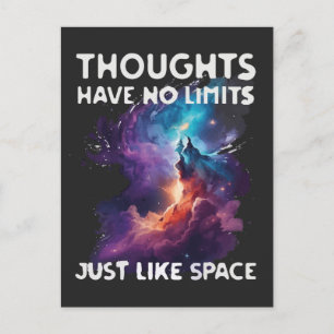 Thoughts Have No Limits Postcard