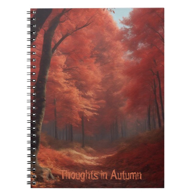 Thoughts in Autumn Notebook (Front)