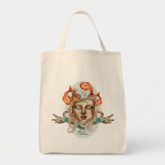 _Thoughts like Fishes_ Tote Bag (Front)